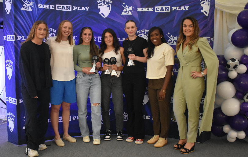 Load video: SHE CAN PLAY GIRLS FOOTBALL AWARDS